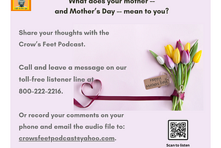 Mothers are on our minds this month as we gear up to celebrate Mother’s Day in May.