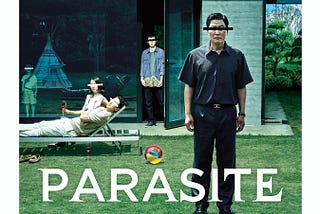 Parasite movie poster.