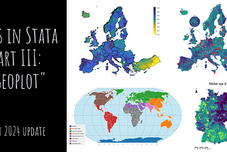 Maps in Stata III: geoplot