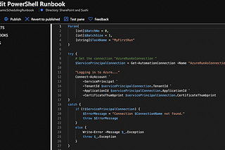 Why dynamic scheduling Azure runbooks is tricky