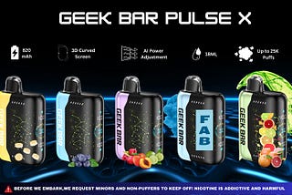 geek bar pulse x puff counter Buy Geek Vape Pulse X Disposable (25000 Puffs) Online main image 1