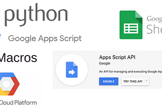Execute Google Apps Script functions or Sheets-Macros programmatically using Python & Apps Script…