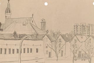Label for a Pencil Sketch