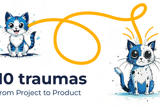 10 traumas: from Project to Product