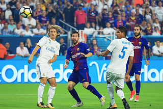 FC Barcelona vs Real Madrid 2017 Spanish Super Cup