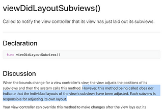 Auto Layout System’s Life Cycle