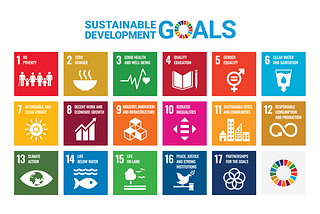 SDGs — Sustainable Development Goals :)
