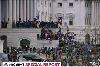 Breaking: Trump Supporters Storm Capitol Hill, attempt to stop electoral college votes.