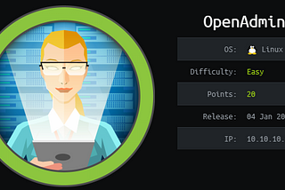 HTB OpenAdmin — Walkthrough
