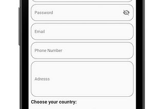 Forms in Flutter