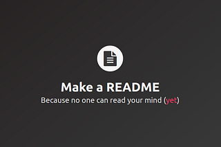 How to create a pretty README.md file