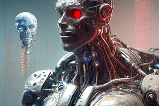 DegenAI image cyborg