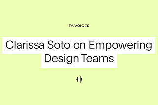 Empowering Design Teams