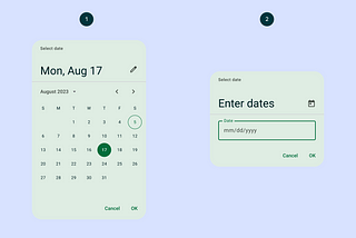 Material3 DatePicker and DatePickerDialog in Compose in Android