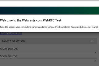 WebRTC in Hyper-V Windows Server VM