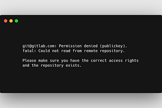 Gitlab SSH key permission denied!