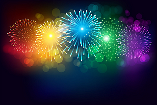 Bursting colourful crackers with react-native-fireworks