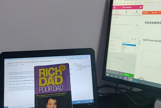 Lessons I learned from the Book Rich Dad Poor Dad