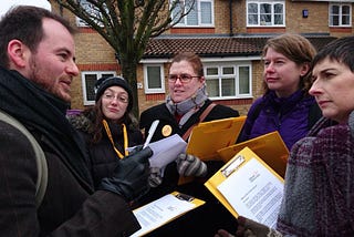 London Assembly Member Caroline Pidgeon Joins Campaign In Tower Hamlets