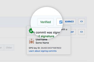 Verify your GitHub commits