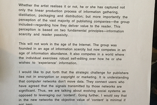 The Economist and New Media in 1996