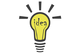 Idea, Light Bulb Symbol, Innovation. An Illustration of a lightbulb with the word IDEA written between the points.