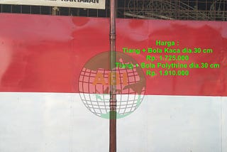 Desain Tiang Lampu Taman