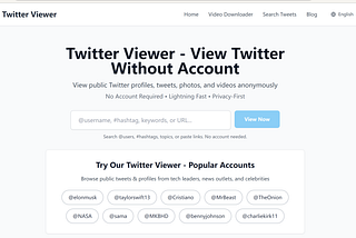 Twitter Viewer Without Login (2026 Guide): How to Use Twitter Search Without an Account