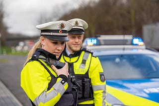 Pulled Over By The Police With A Smile