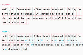 The Perfect Writing Font