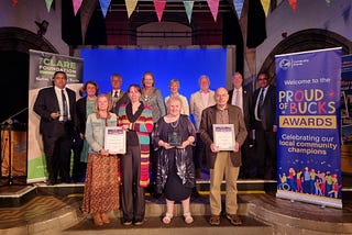 High Wycombe Community Board celebrate the final Proud of Bucks Awards ceremony of the year