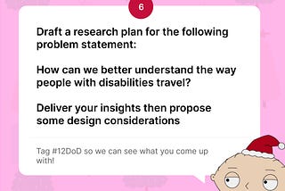 Research Plan for People With Disabilities