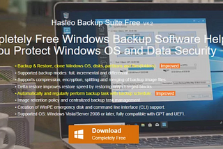 Hasleo Backup Suite Free: Backup στα Windows δωρεάν