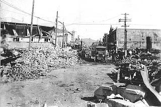 On Looking At Historical Photos Of The Hawke’s Bay 1931 Earthquake [Poem]