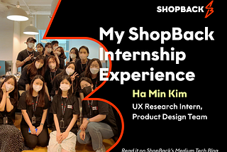 My ShopBack Internship Experience