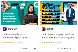 Shopify Developer & SEO
