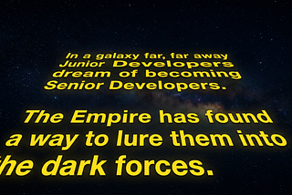Senior Developer — Not
