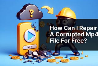 How can I repair a corrupted mp4 file for free?