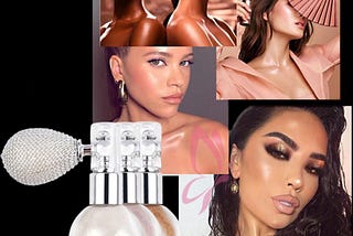 Spray Diamond Air Bag Powder Powder Fantasy Shiny Spray Face Body Makeup Comemtic Beauty