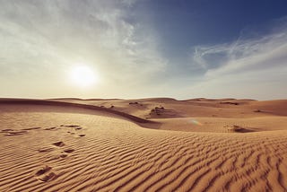 O COVID-19, O DESERTO E O NOSSO CORAÇÃO.