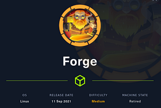 HackTheBox — Forge