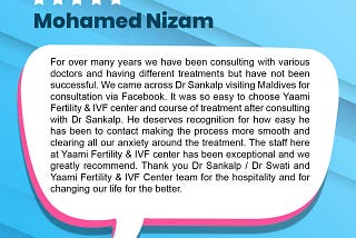 Happy Testimonials! Yaami Fertility and IVF Center Indore