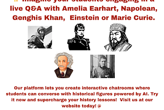 Bringing Historical Figures to Life with Generative AI: YoChatGPT!