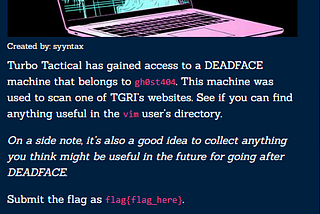 Deadface CTF 2023 — Forensics