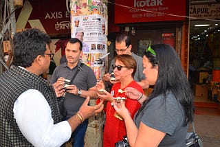 Food Walk in Delhi