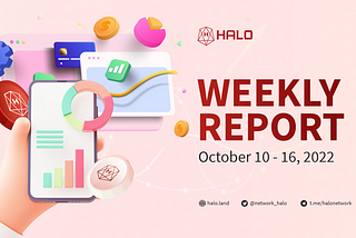 HALO Network — October 2022 — Week 3 Report