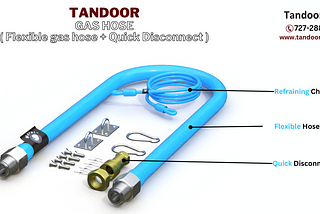 Step-by-Step Installation Gas Hose with Tandoor
