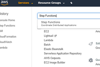 AWS Steps Functions State Machine and Lambda