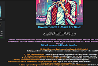 Nepal’s Digital Vulnerability: Governmental Emails Sold Online